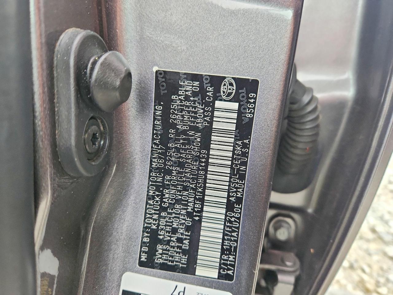 Toyota Camry Se