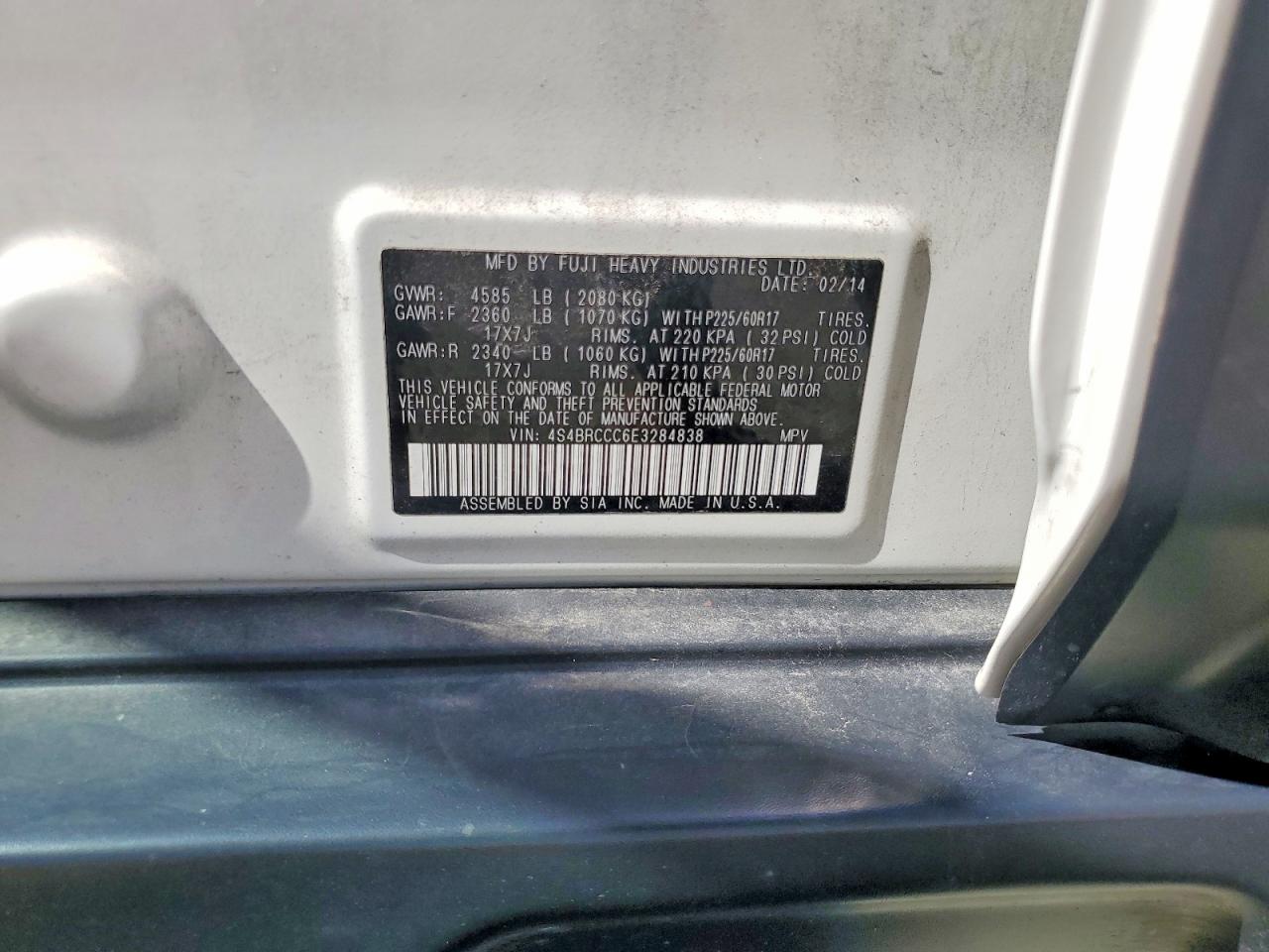 Subaru Outback 2.5i Premium