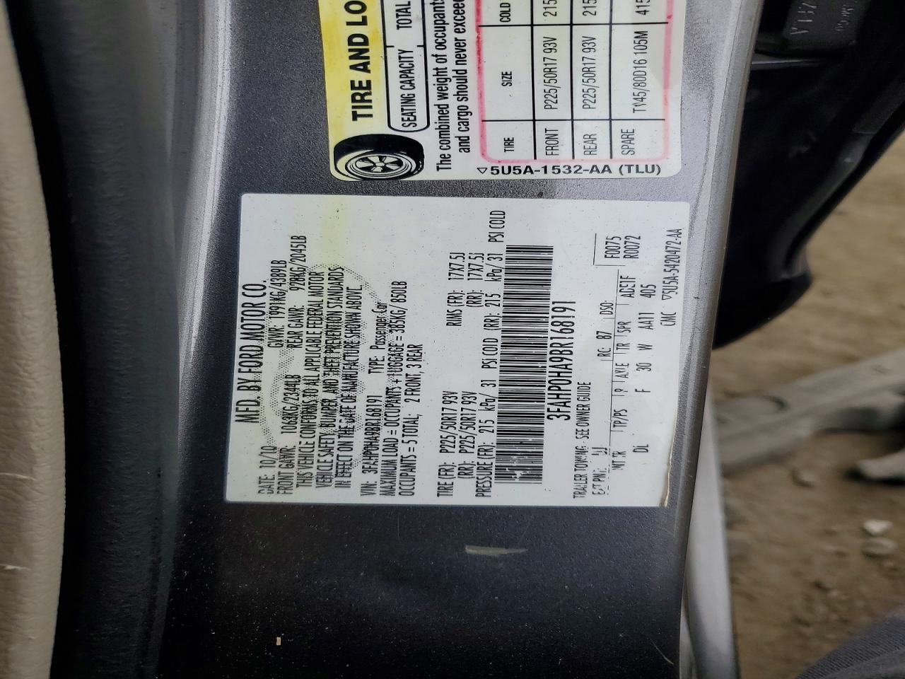 Ford Fusion Se