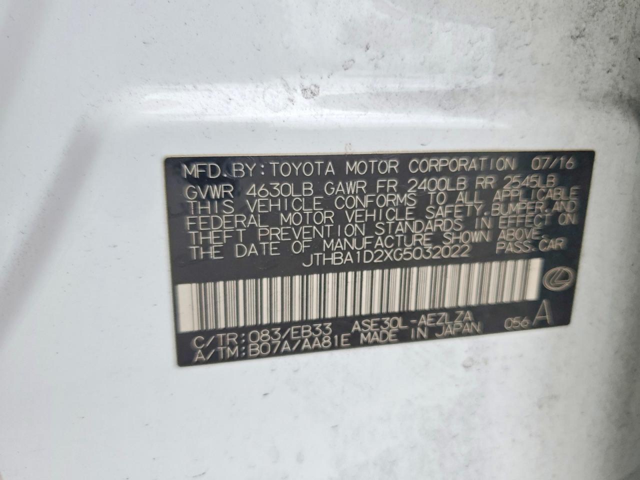 Lexus Is 200t