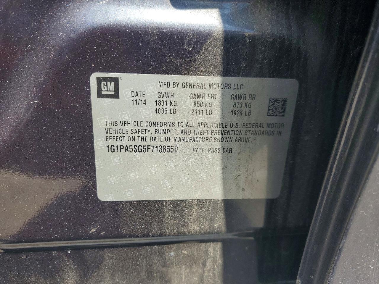 Chevrolet Cruze Ls