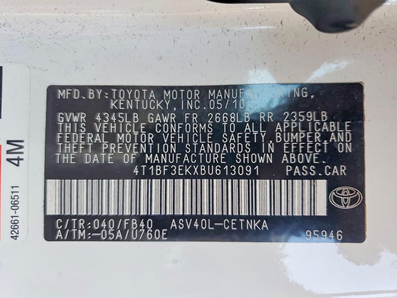Toyota Camry Base