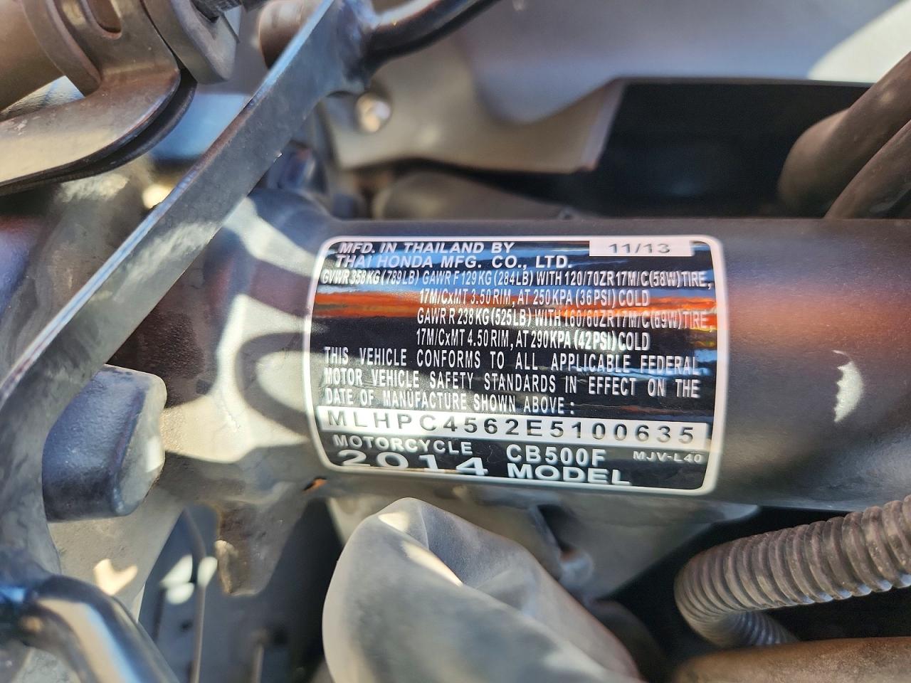 Honda Cb Cycle F
