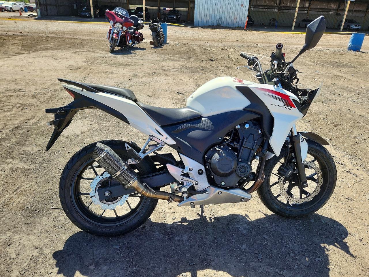 Salvage Honda Cb Cycle Image
