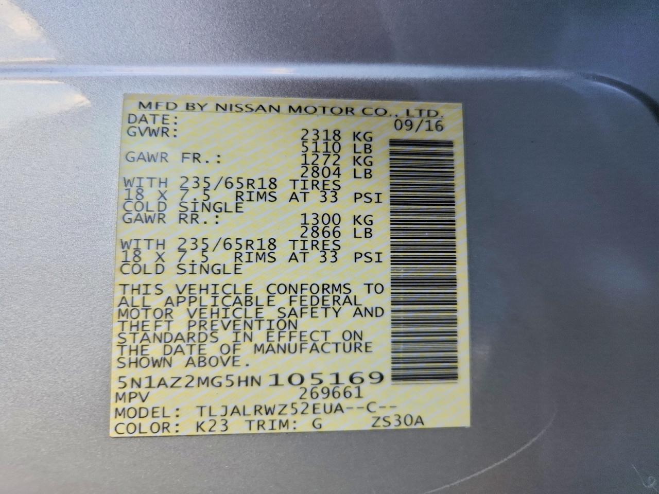 Nissan Murano Sl