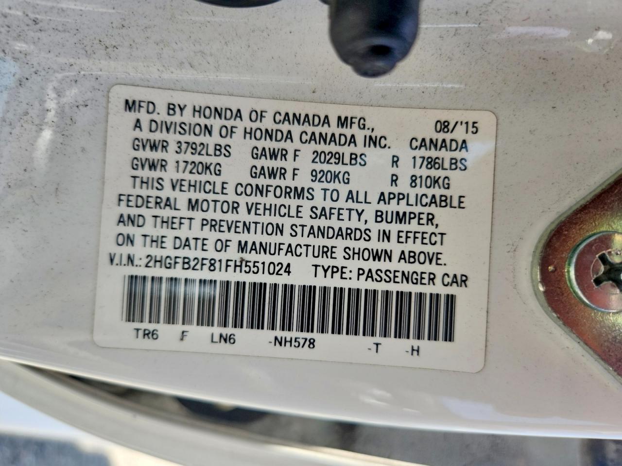 Honda Civic Ex