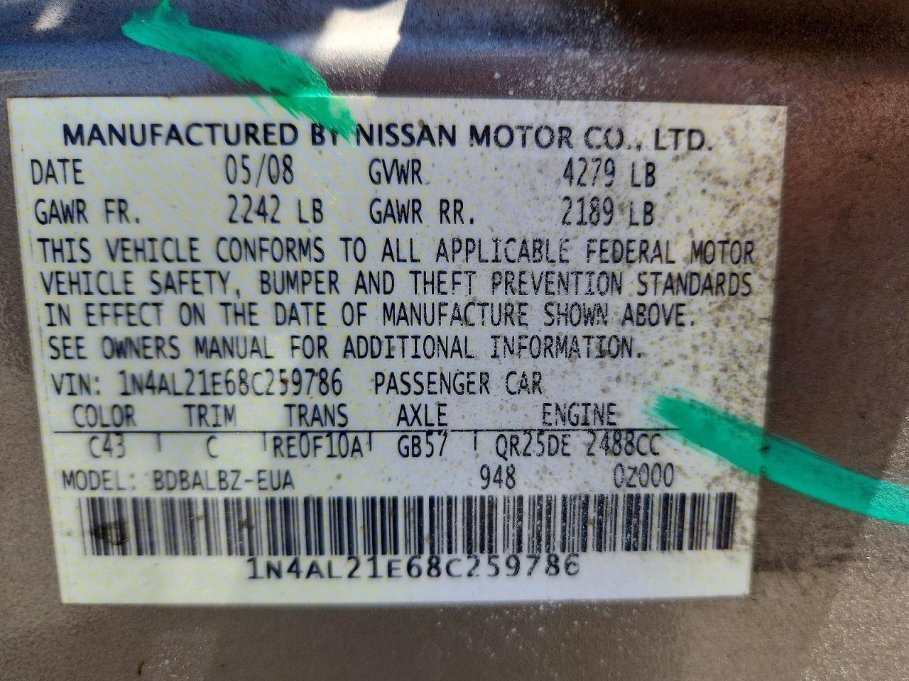 Nissan Altima 2.5