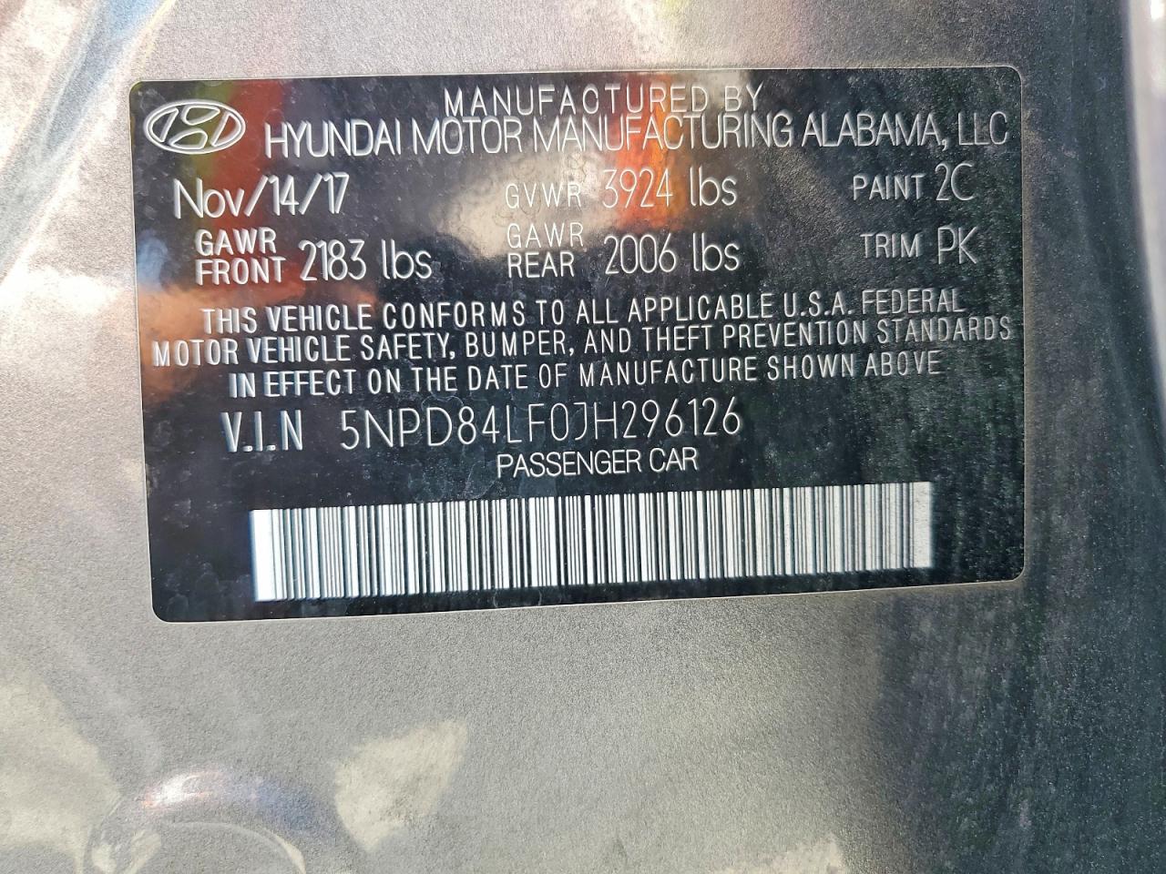 Hyundai ELANTRA Sel