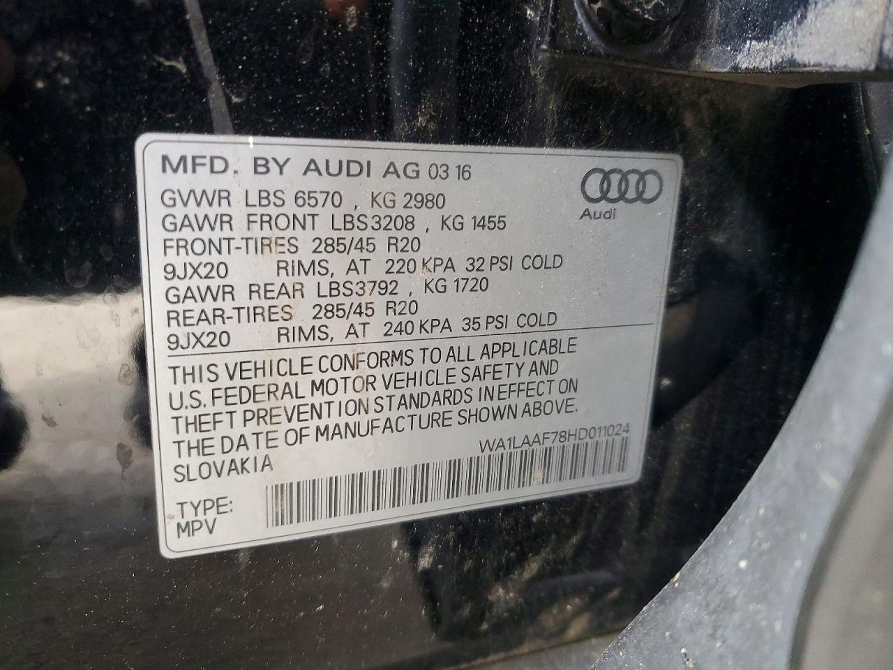 Audi Q7 Premium Plus