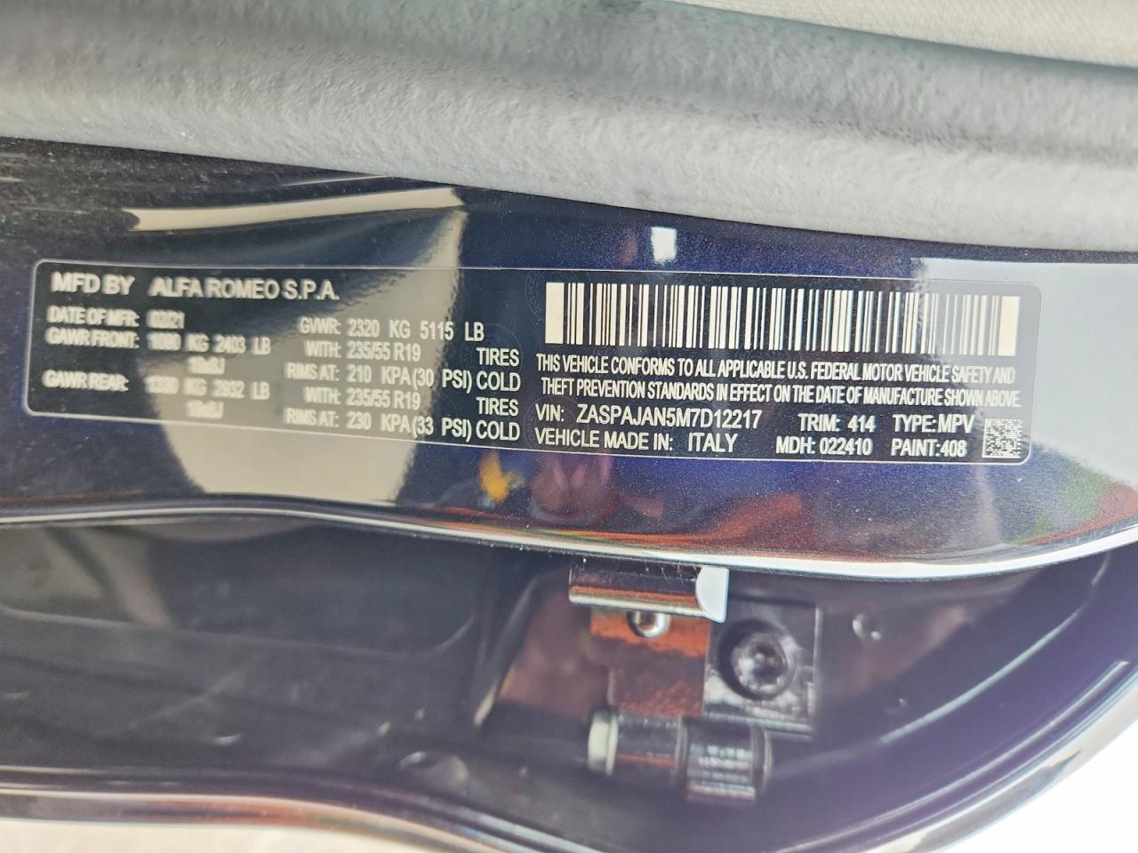 Alfa Romeo Stelvio Sport