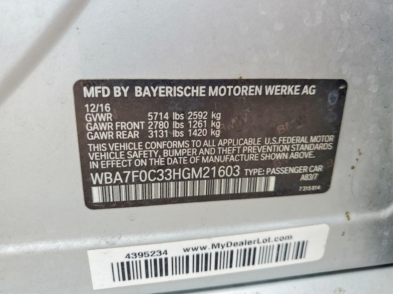 BMW 7 Series I