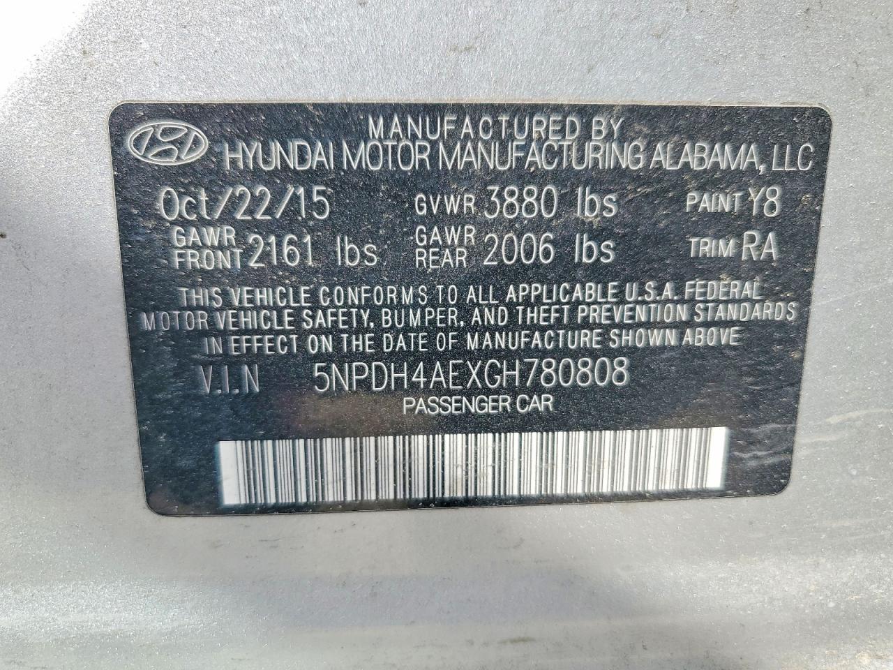 Hyundai ELANTRA Se