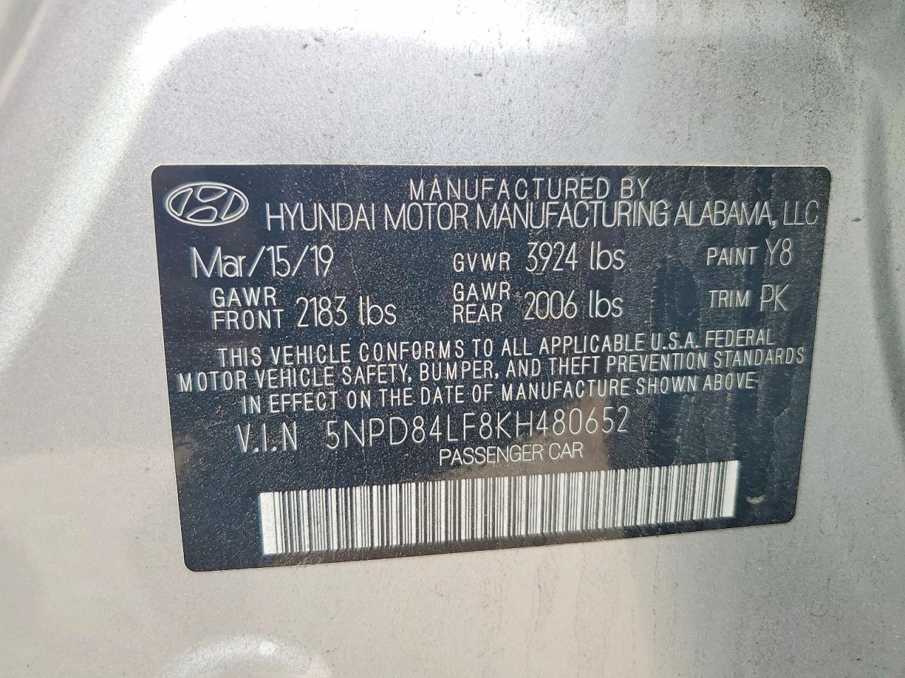 Hyundai ELANTRA Sel