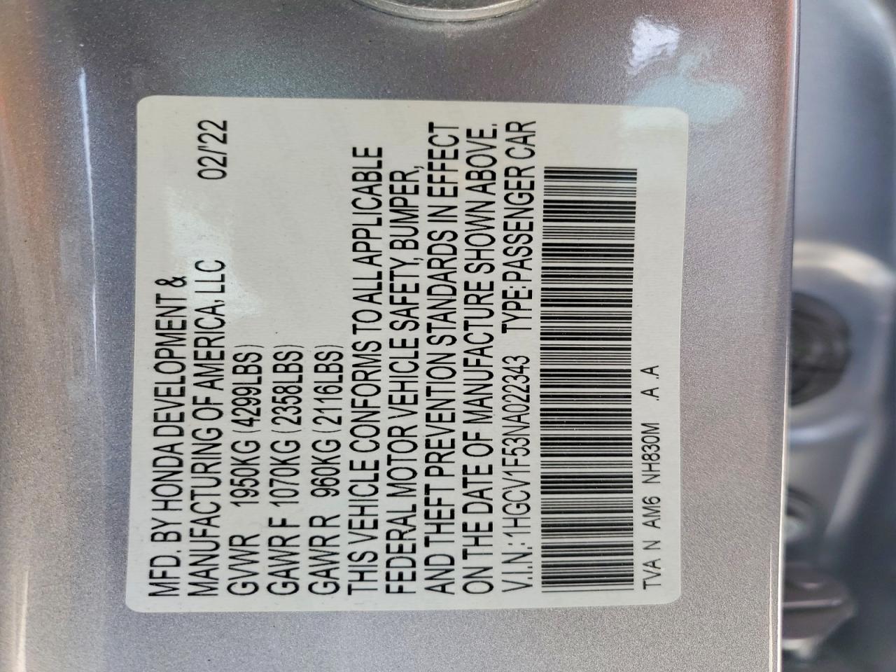 Honda Accord Exl