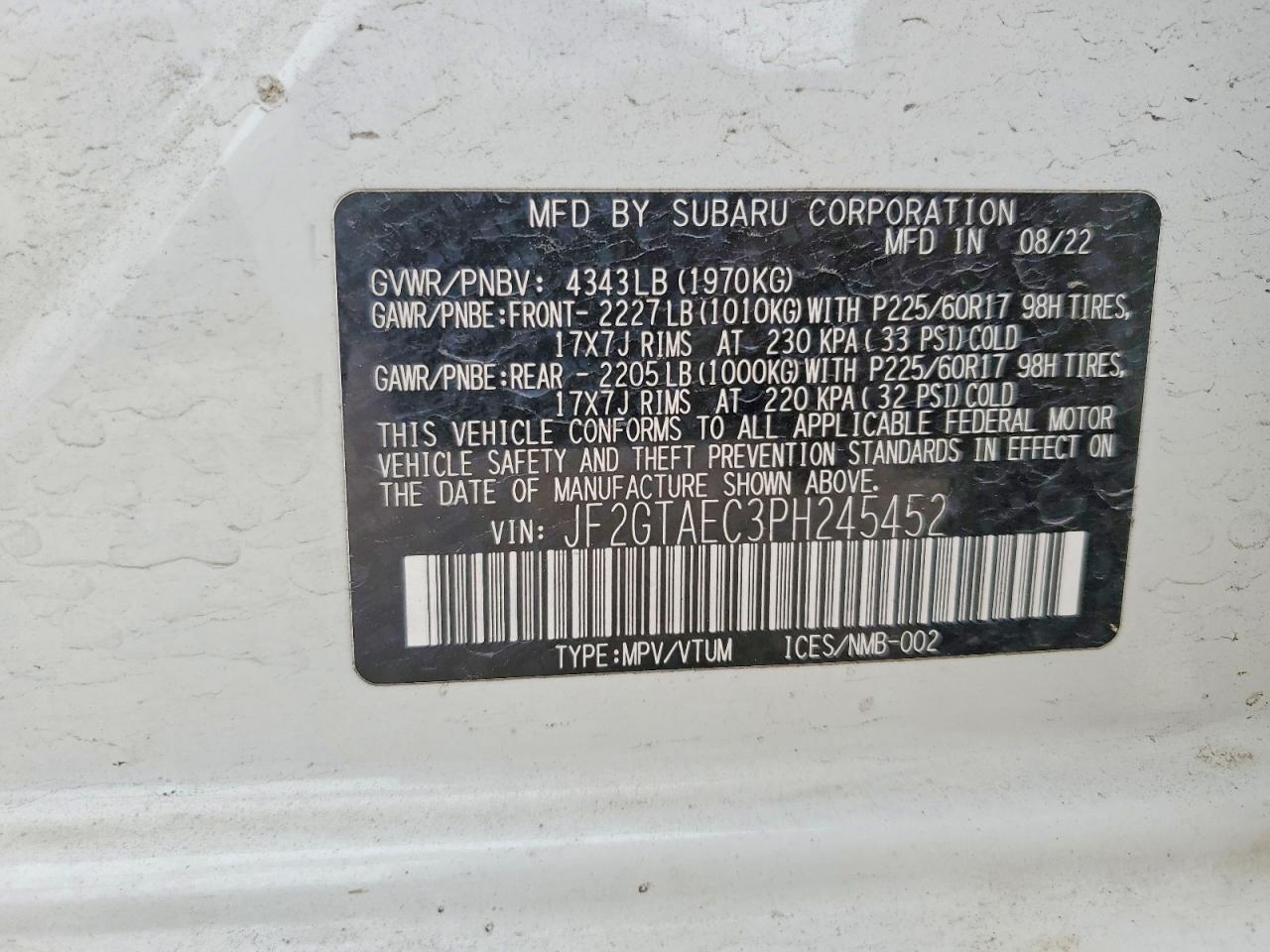 Subaru Crosstrek Premium
