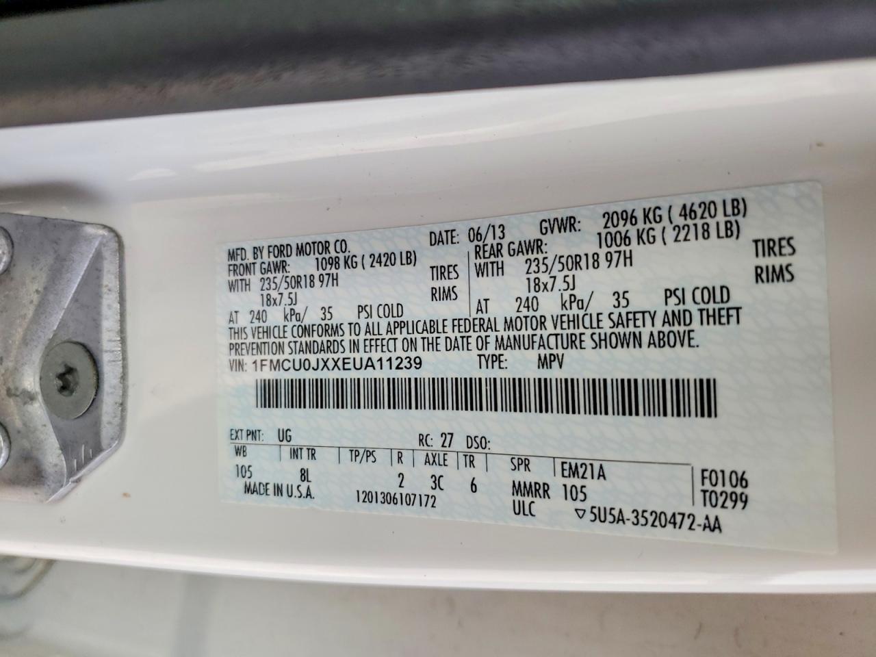Ford Escape Se Sport