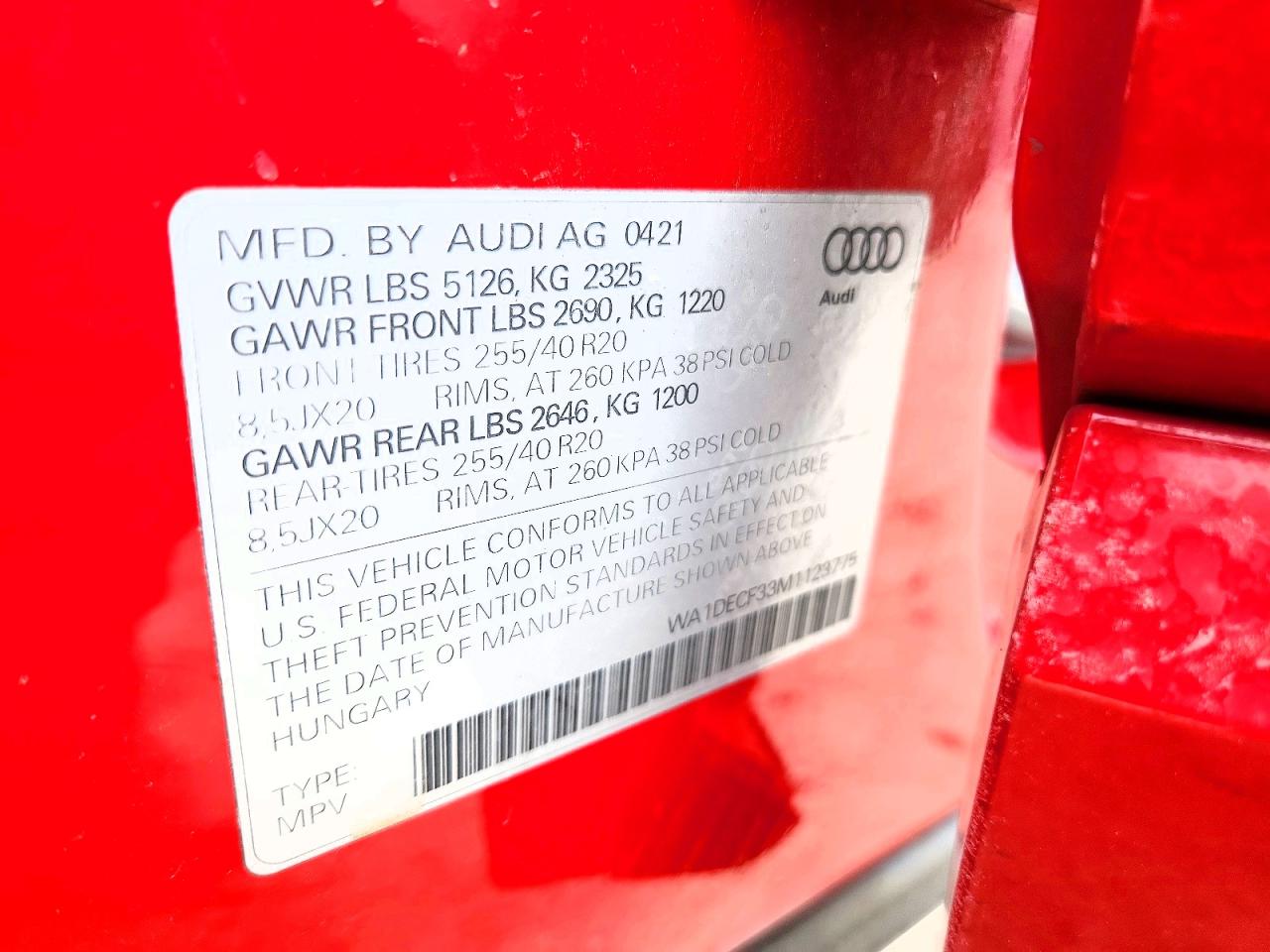 Audi Q3 Premium S Line 45