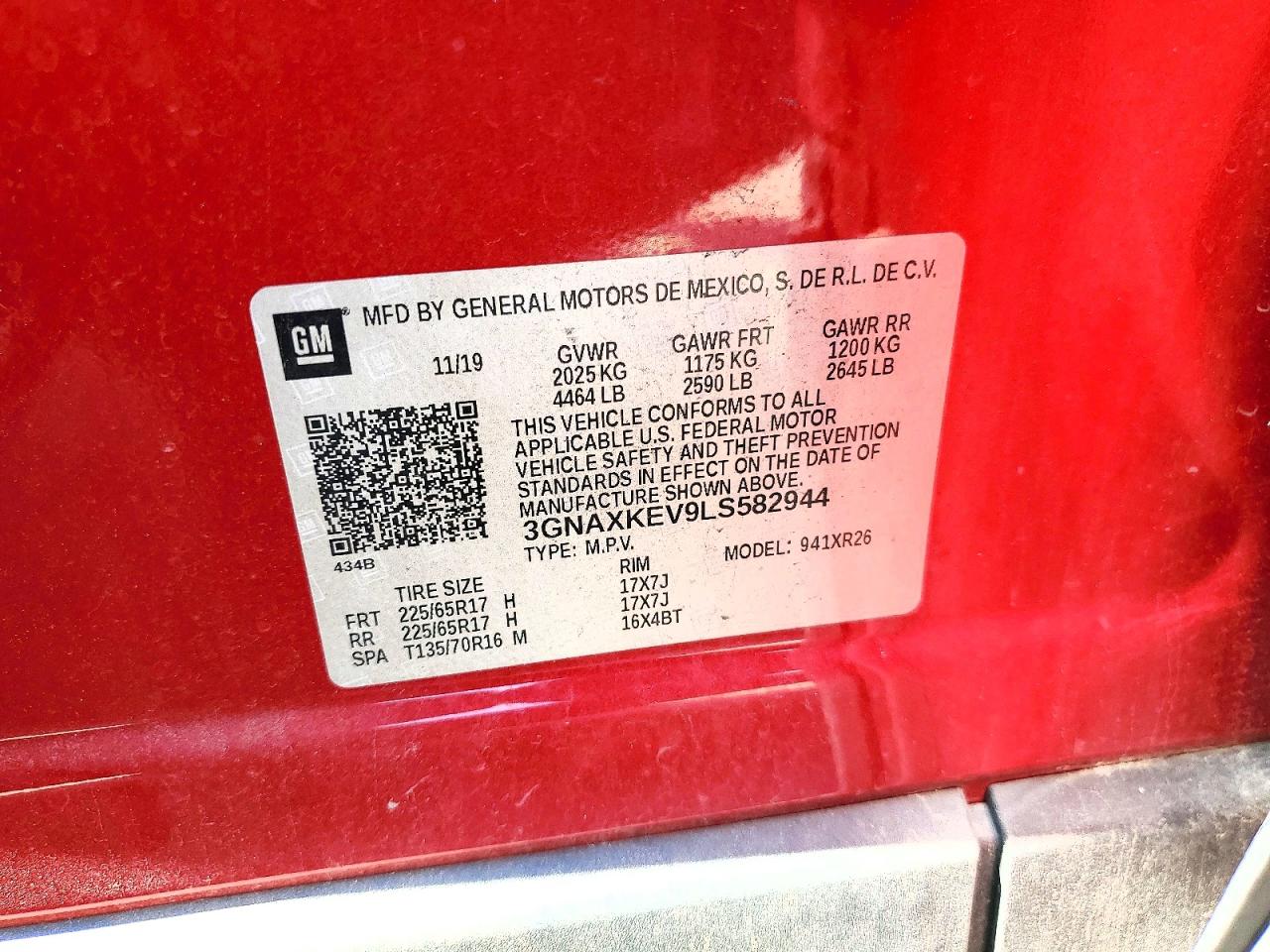 Chevrolet Equinox Lt