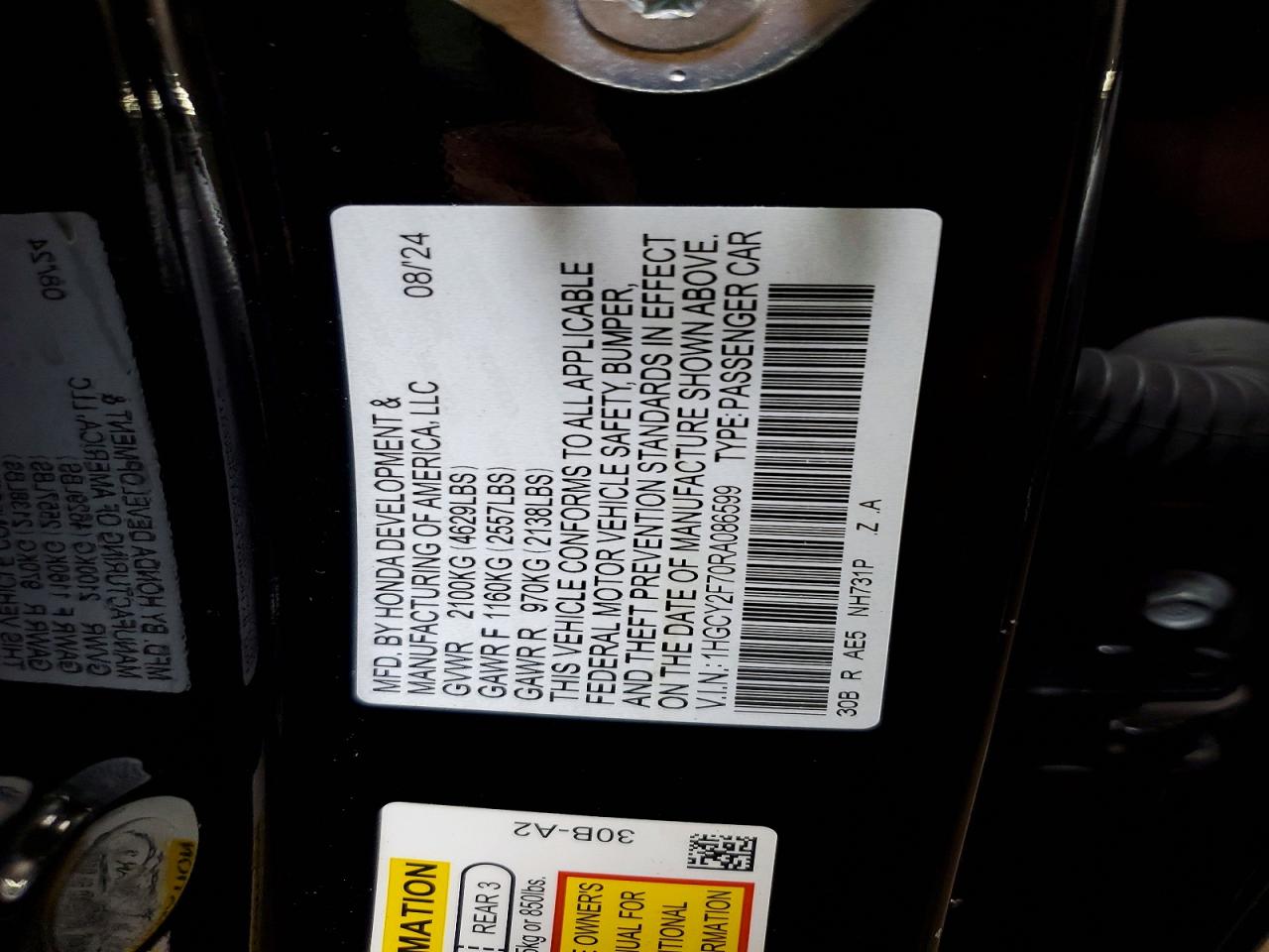 Honda Accord Hybrid Sport-l