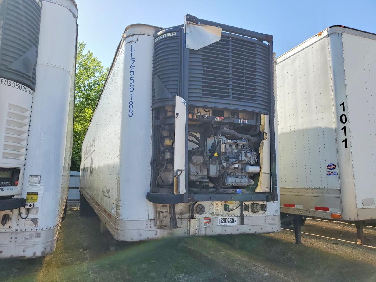 Salvage Wabash 53 Reefer Trailer Image