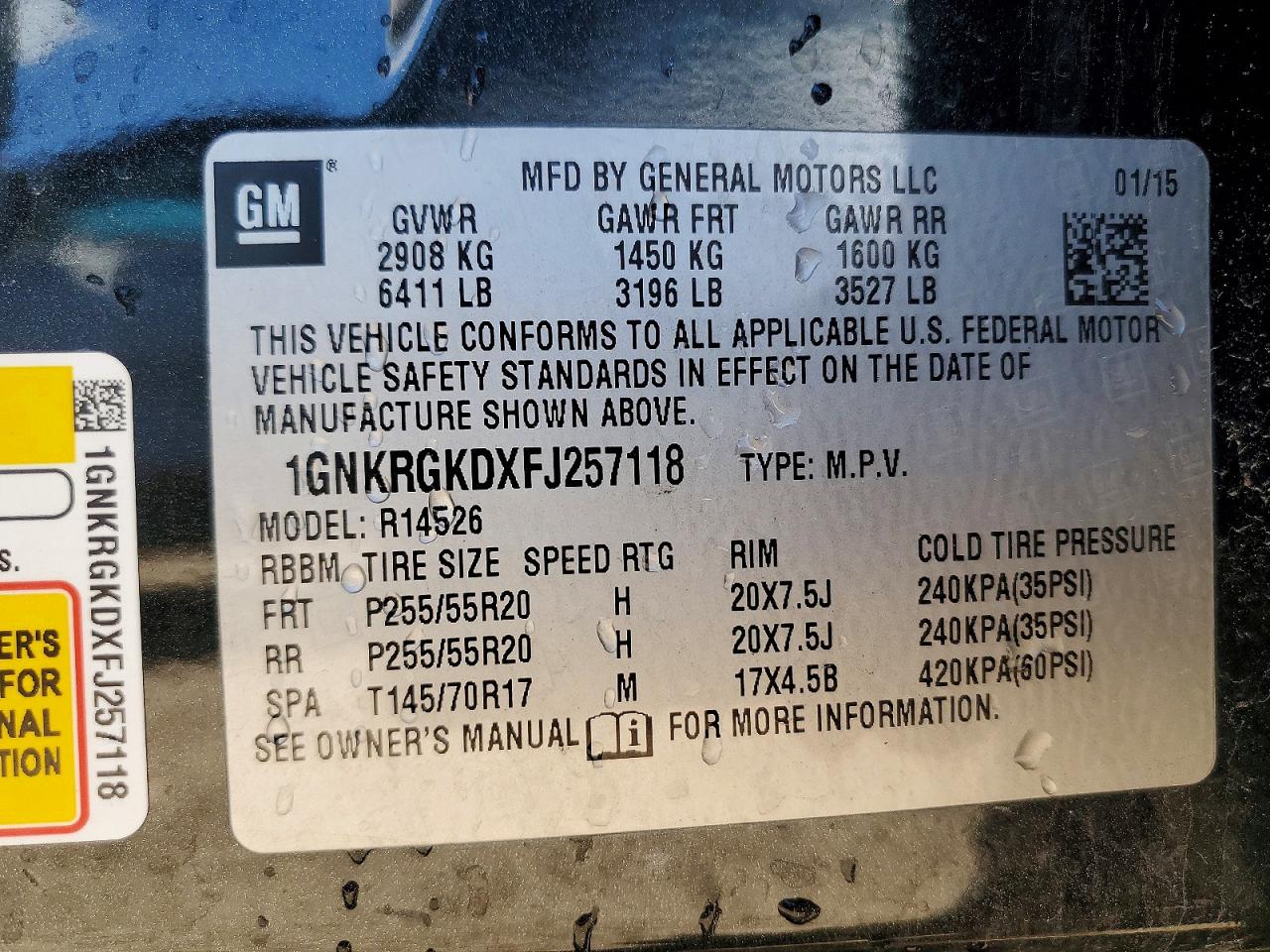 Chevrolet Traverse Lt