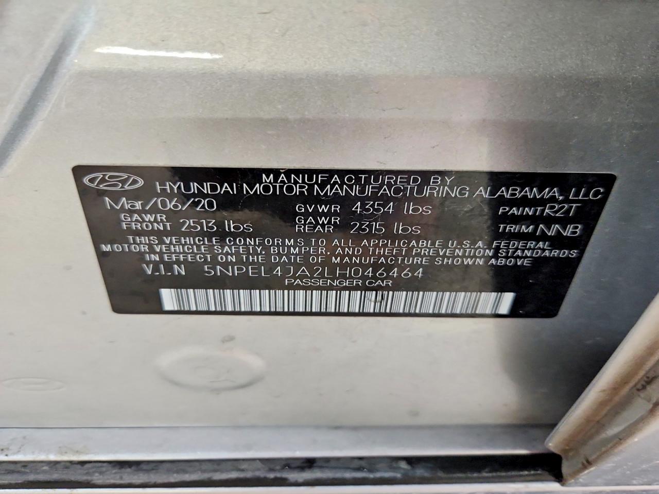 Hyundai SONATA Sel