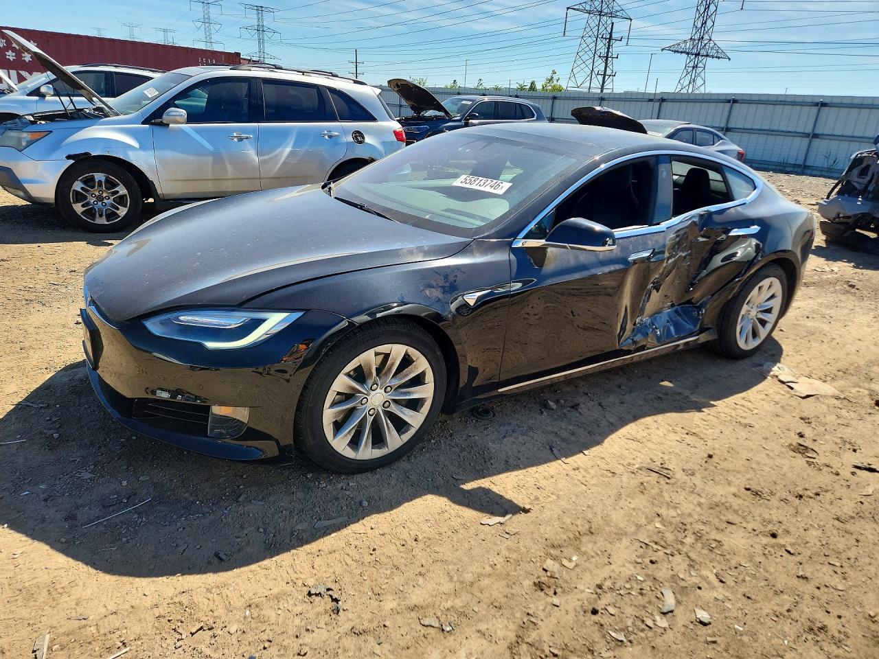 Salvage Tesla Model S Image