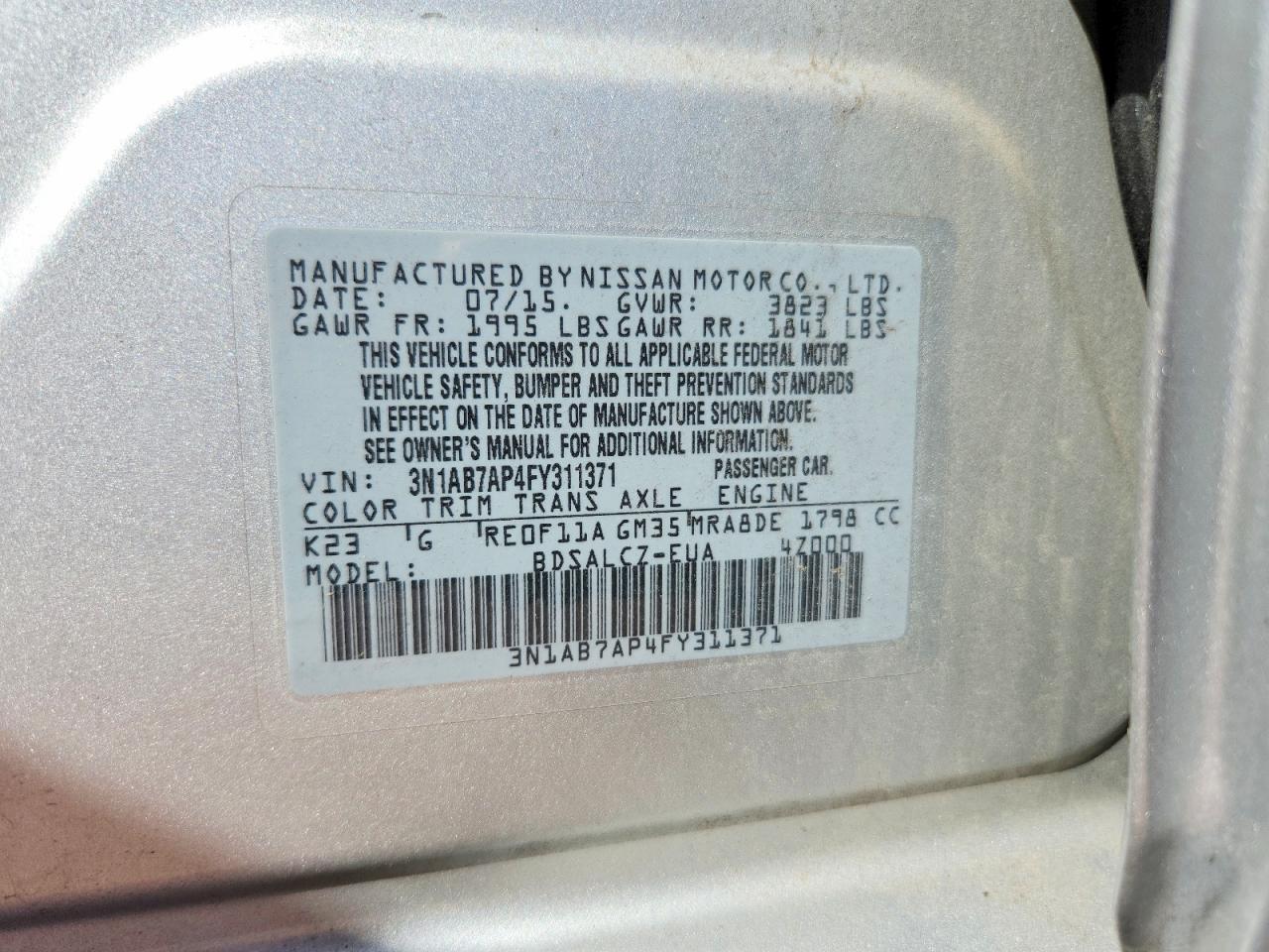 Nissan Sentra S