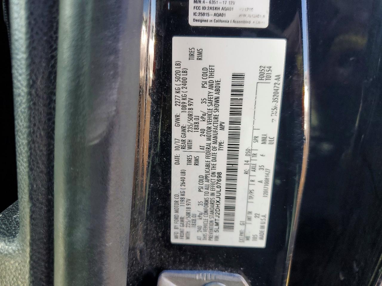 Lincoln MKC Select