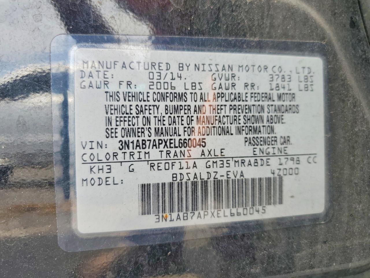 Nissan Sentra Sv