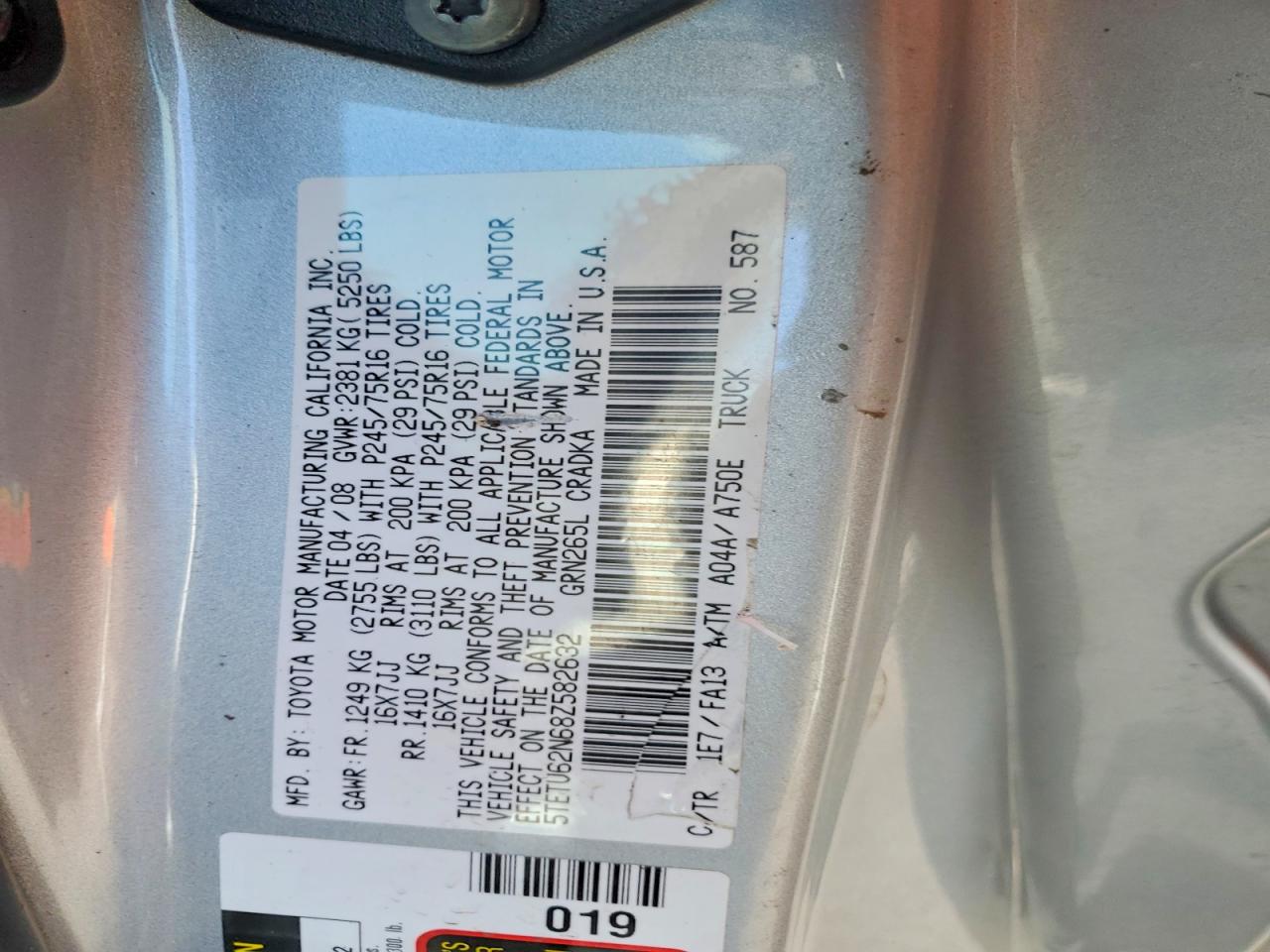 Toyota Tacoma Prerunner Access Cab