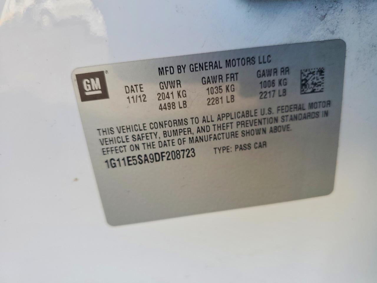 Chevrolet Malibu 2lt