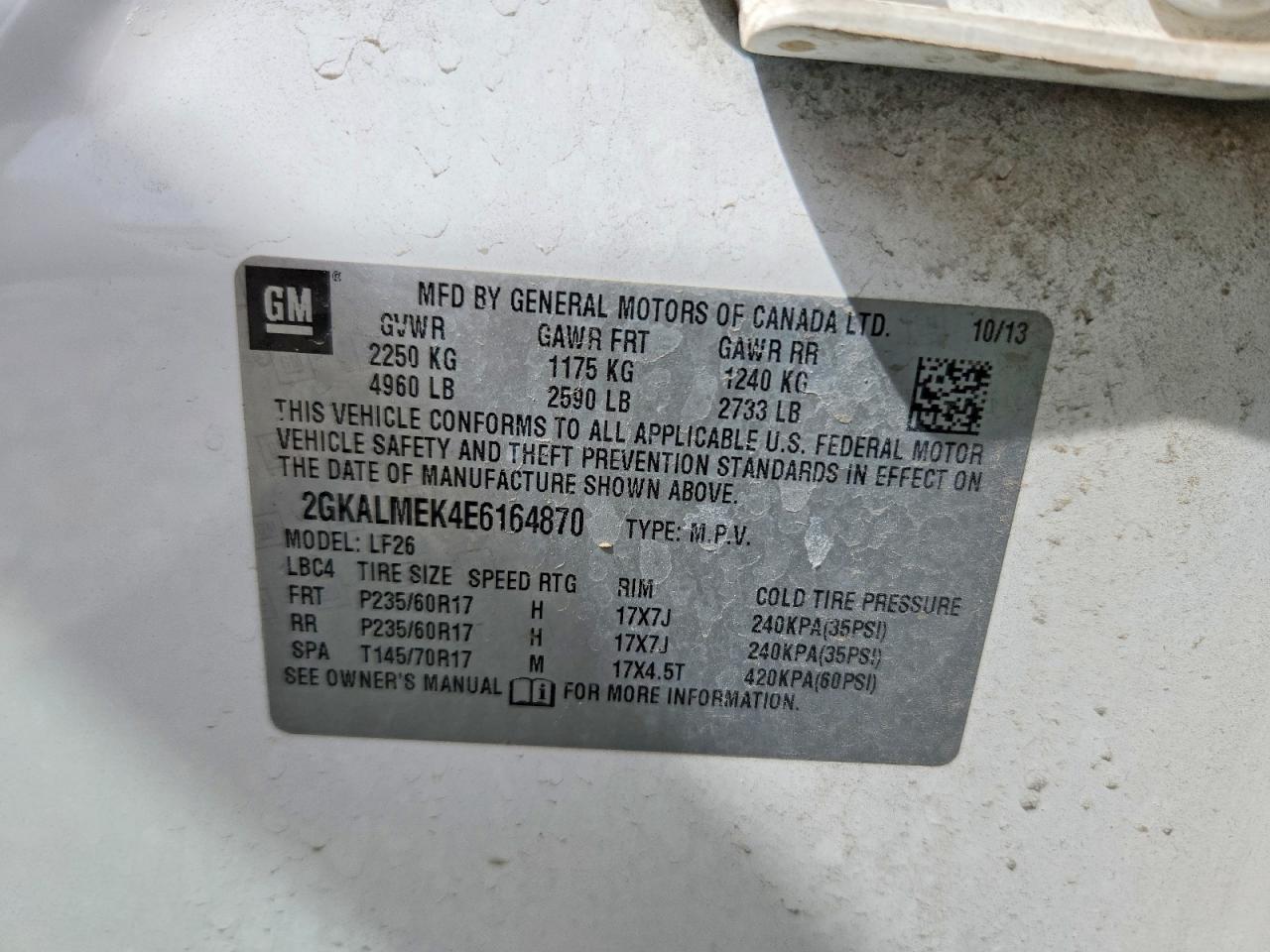 GMC Terrain Sle