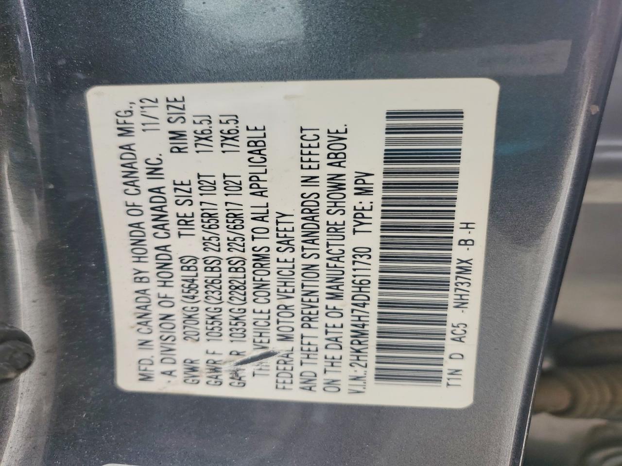 Honda Crv Exl
