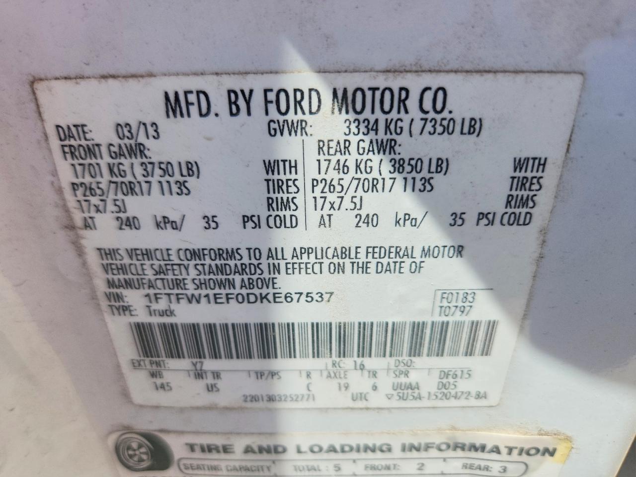 Ford F-150 Supercrew