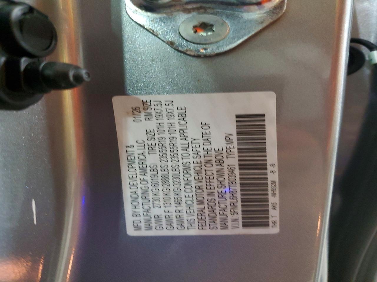 Honda Odyssey Touring