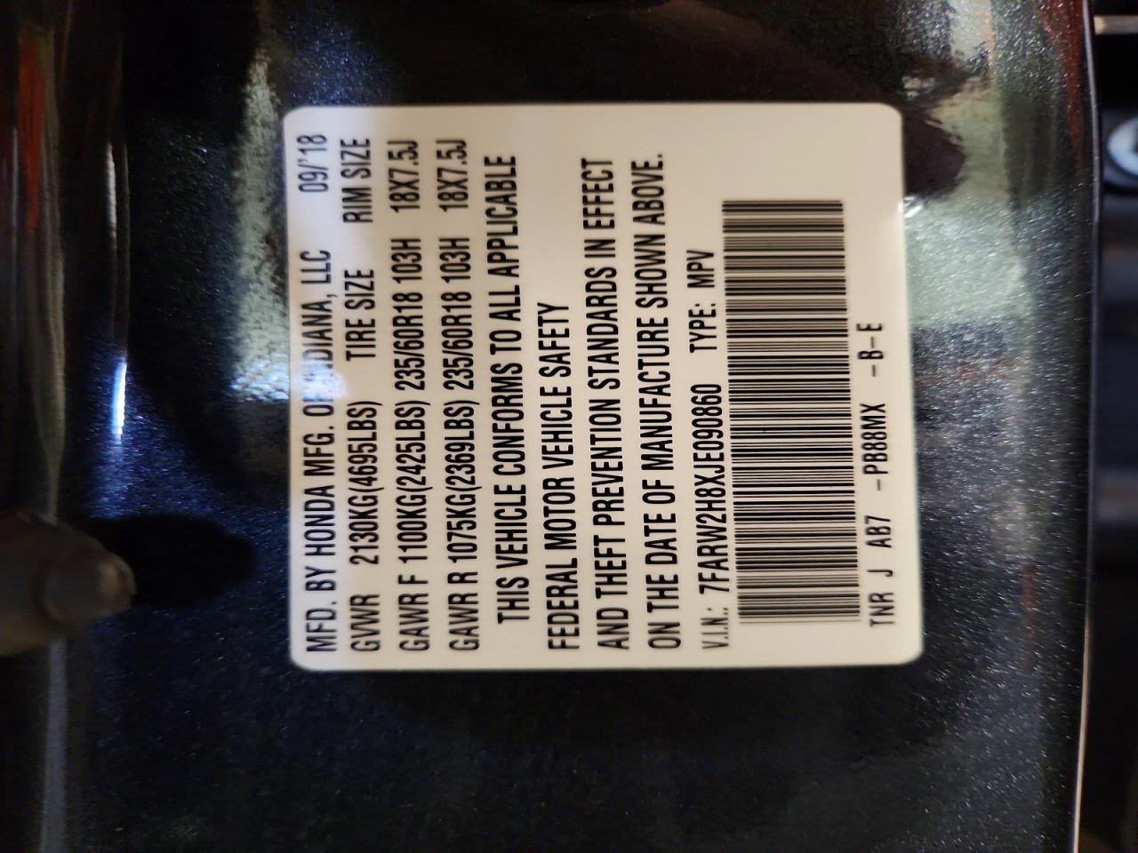 Honda Crv Exl