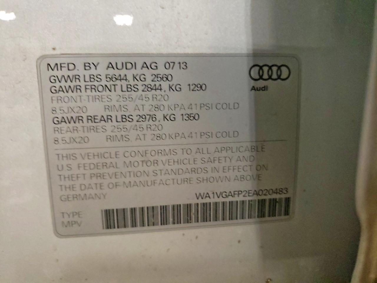 Audi Sq Prestige