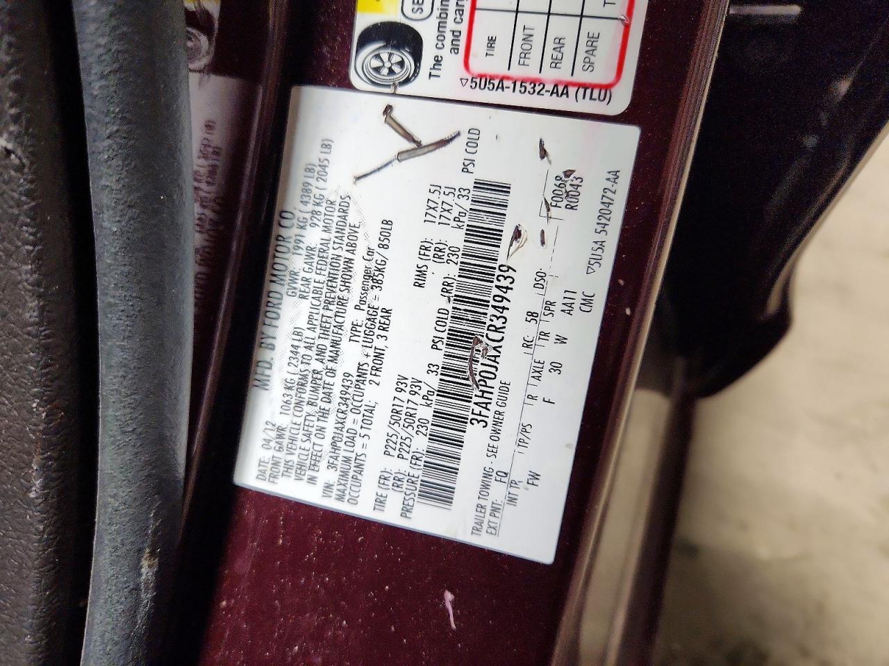 Ford Fusion Sel