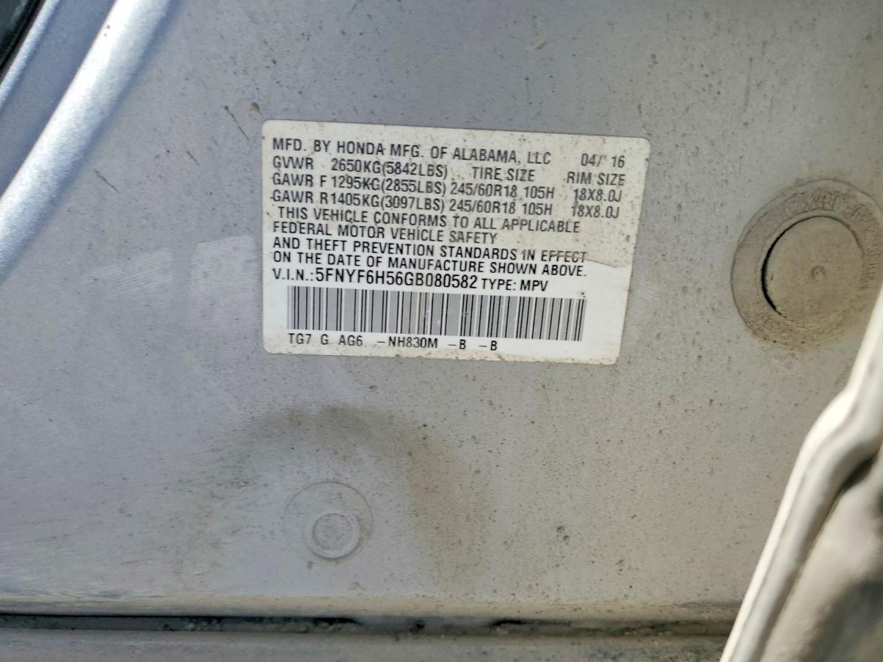 Honda Pilot Exl