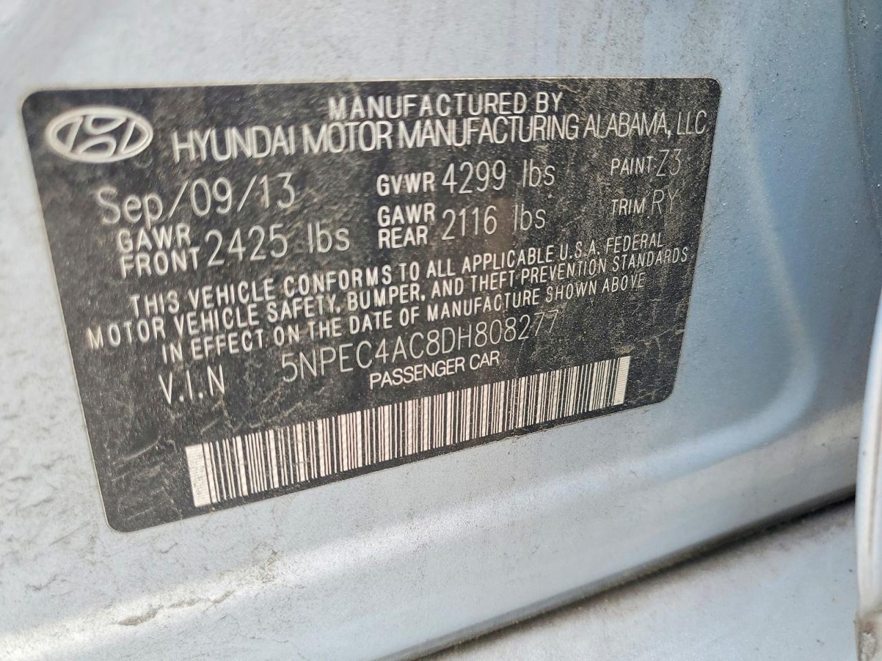 Hyundai SONATA Se