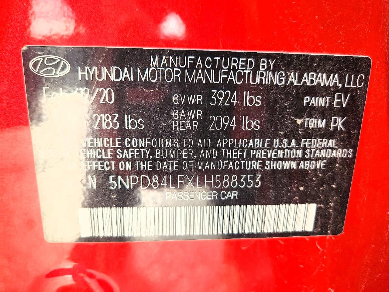 Hyundai ELANTRA Sel