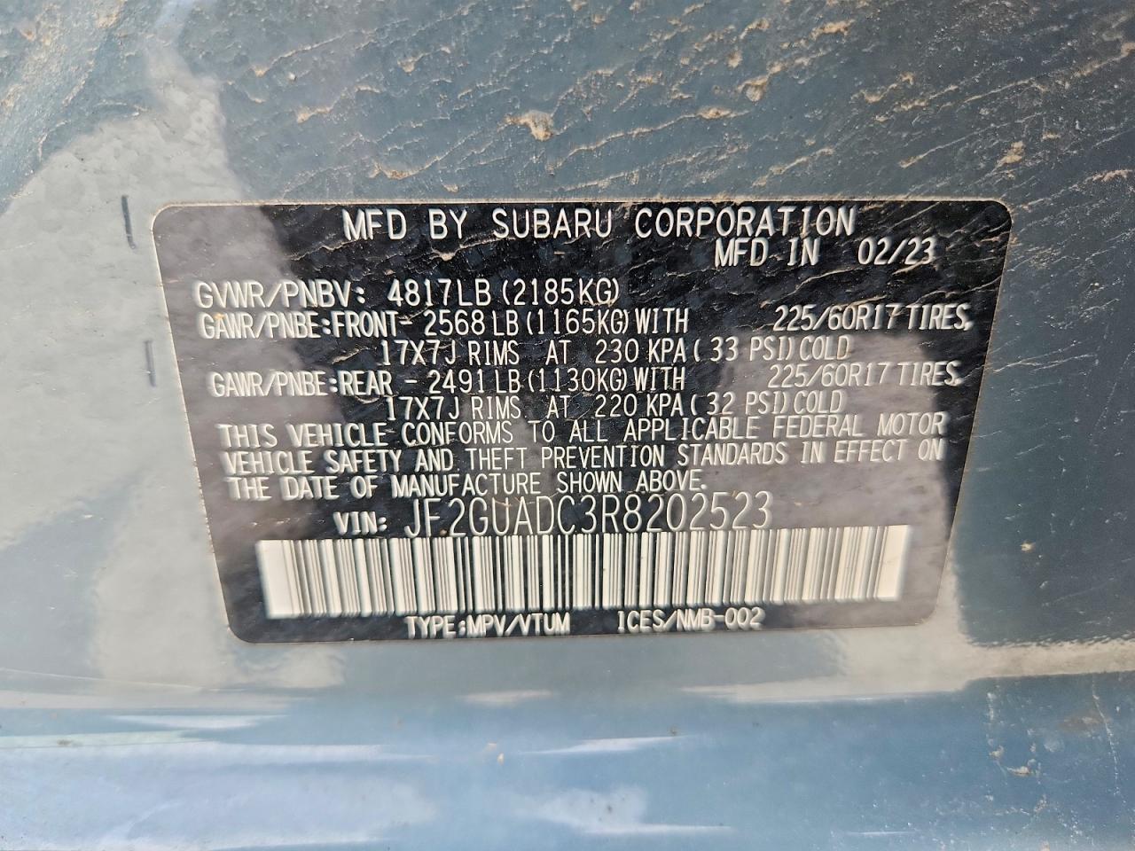 Subaru Crosstrek Premium
