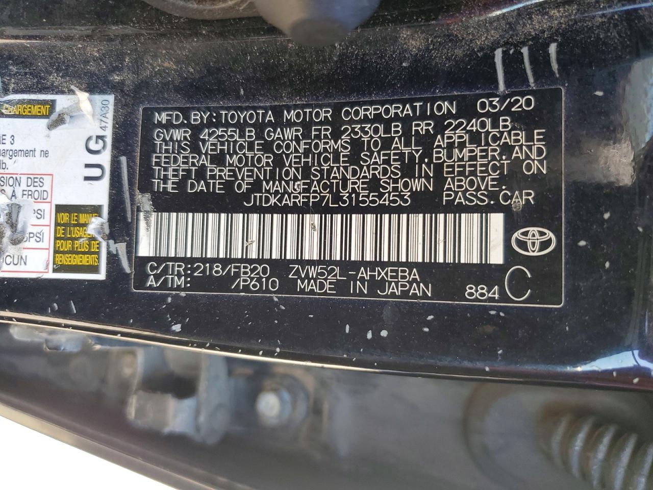 Toyota Prius Le