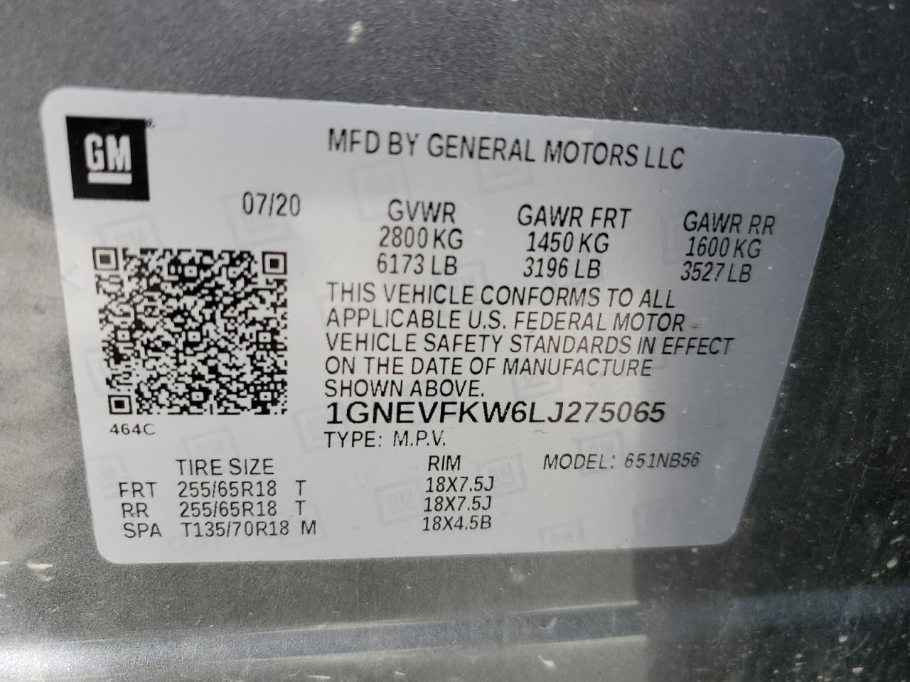 Chevrolet Traverse Ls