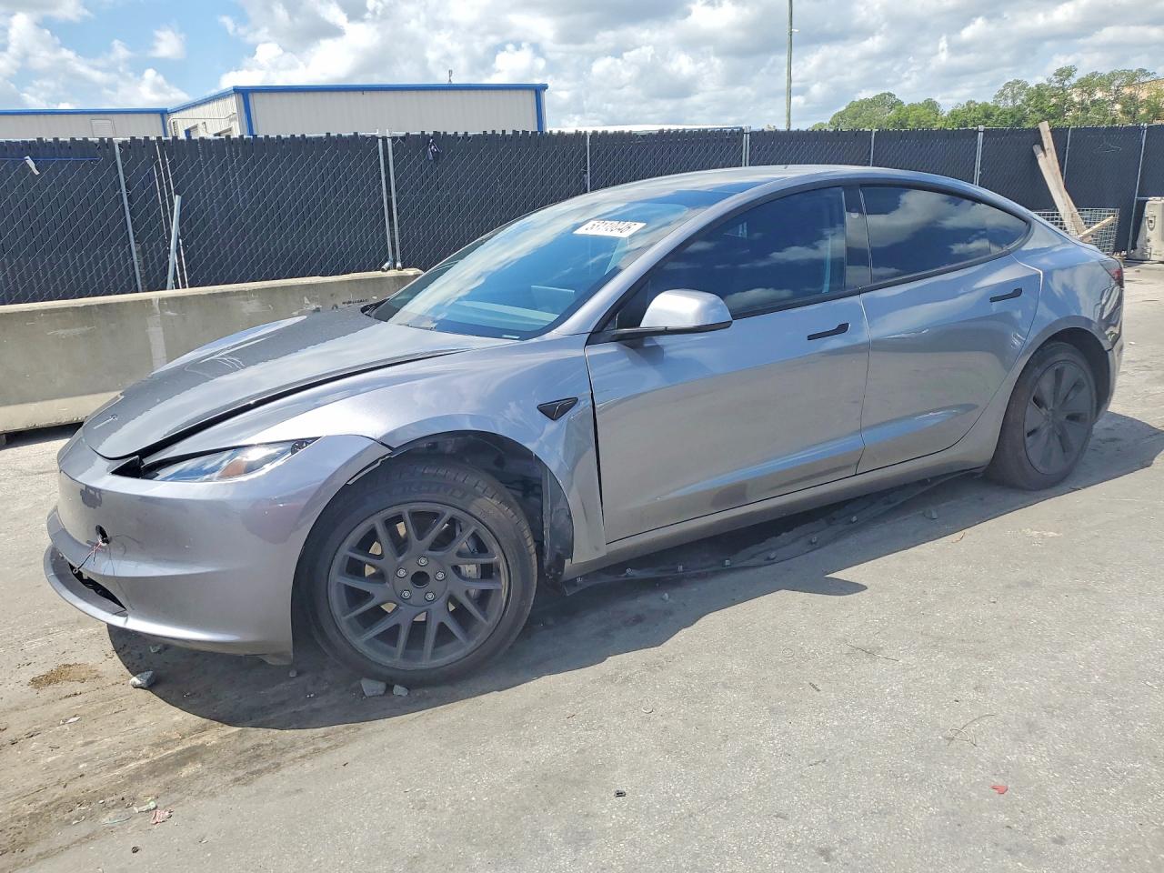 Salvage Tesla Model 3 Image