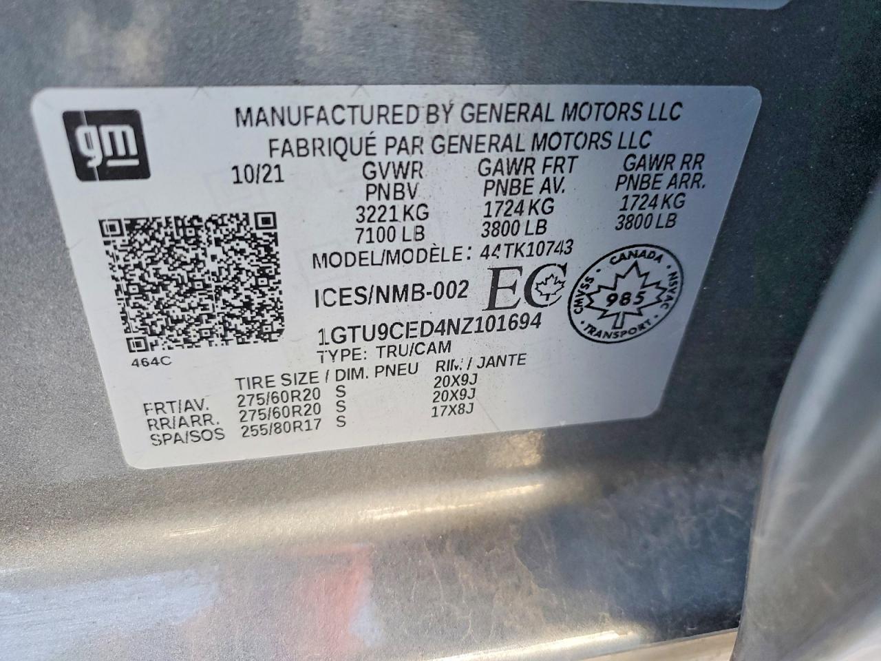 GMC Sierra K1500 Elevation