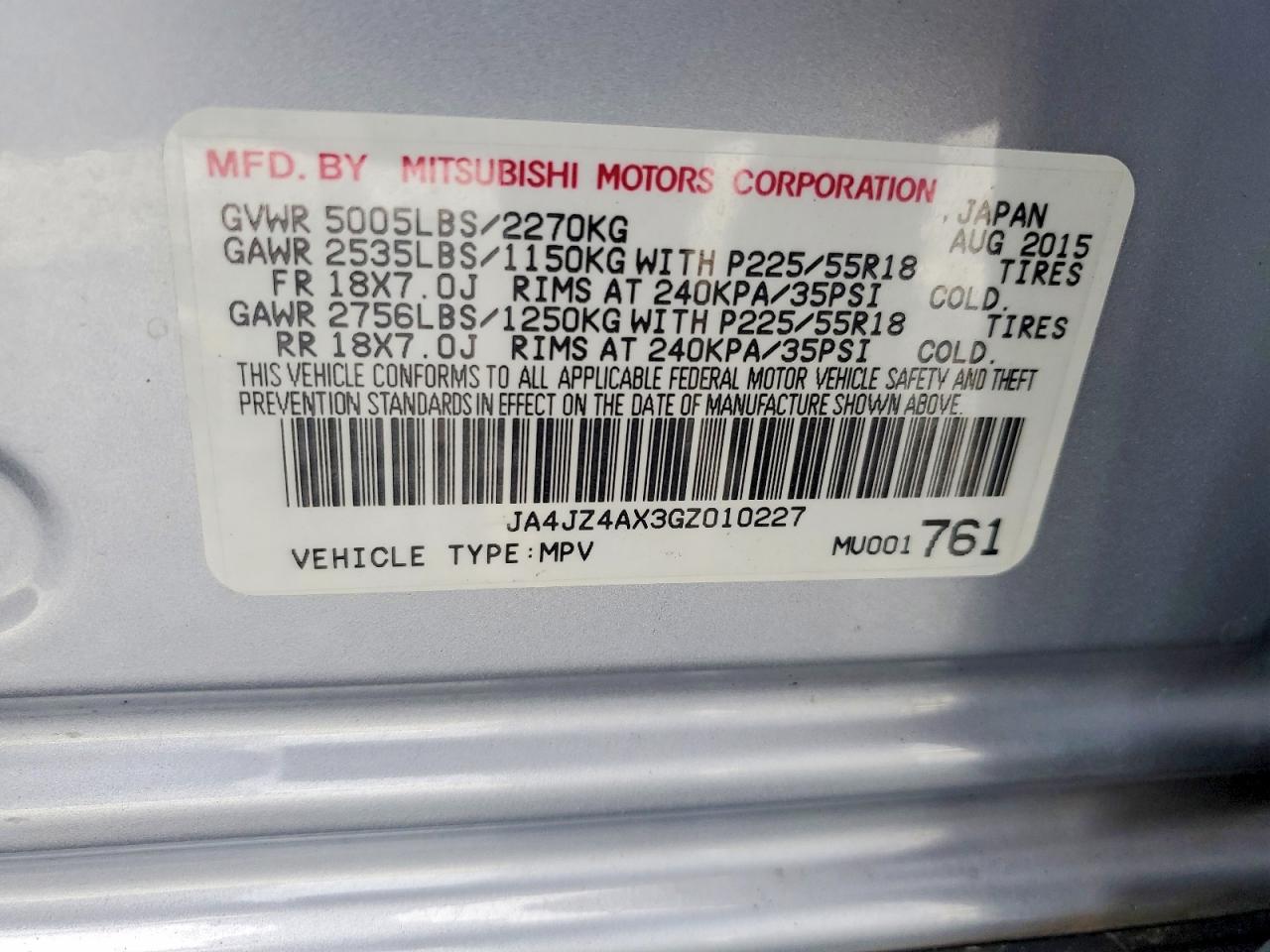 Mitsubishi Outlander Gt