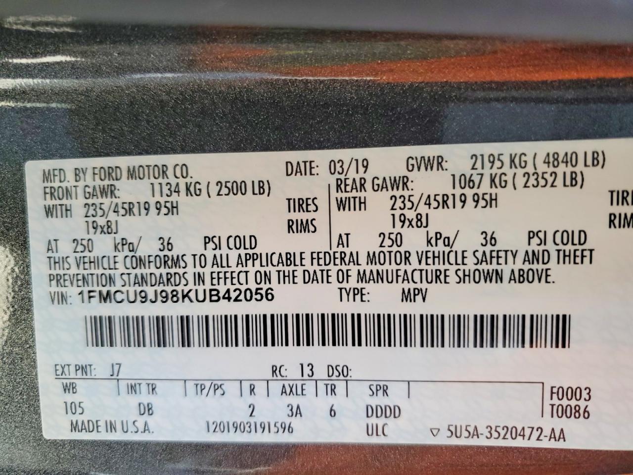 Ford Escape Titanium