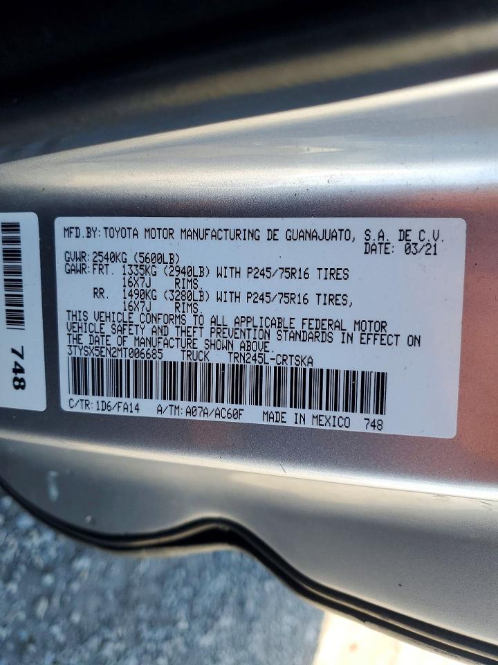 Toyota Tacoma Sr